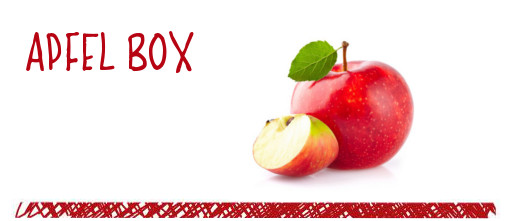 Die Freshbox enthält 2 Sorten Äpfel.