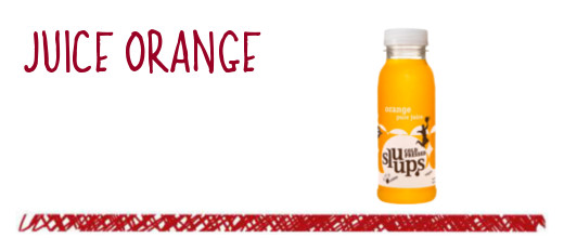 Die Freshbox voller Orange Juice Säfte. ORANGE: Der kult-saft aus erntefrischen orangen aus dem Mittelmeerraum, Südafrika oder Südamerika mit idealem zucker-säure-verhältnis. 
